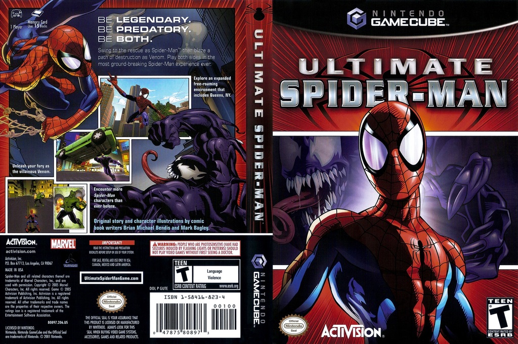 Ultimate spiderman gamecube cheats